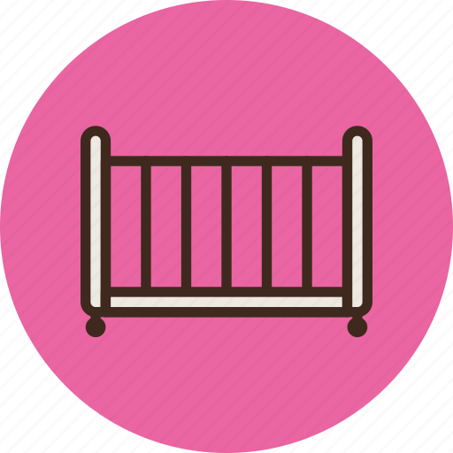 Bed, child, cot, crib, furniture, interior, sleep icon - Download on Iconfinder
