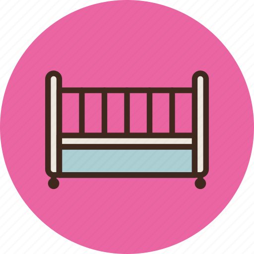 Bed, child, cot, crib, furniture, interior, sleep icon - Download on Iconfinder