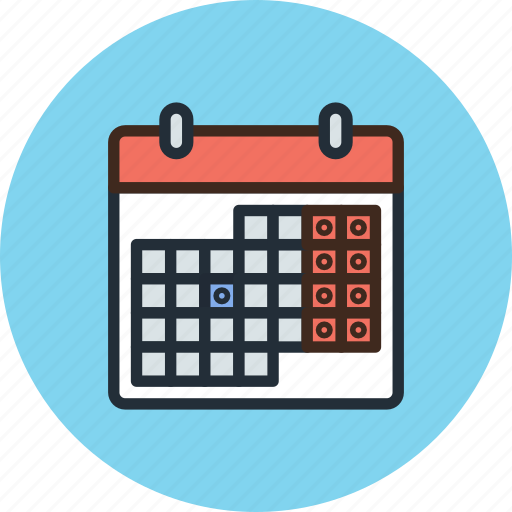 Calendar, date, holidays, month, schedule, weekends icon - Download on Iconfinder