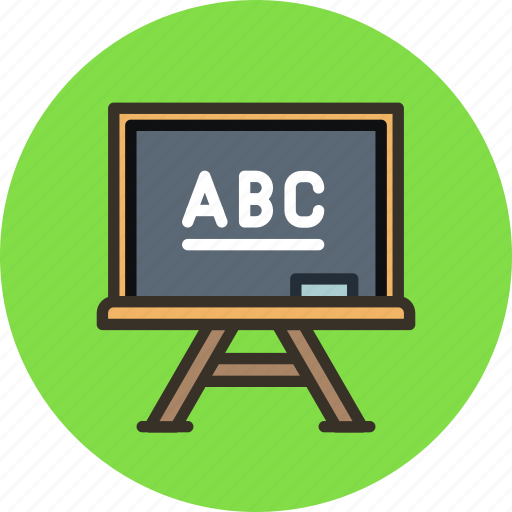 Chalkboard, education, lesson, school, university icon - Download on Iconfinder