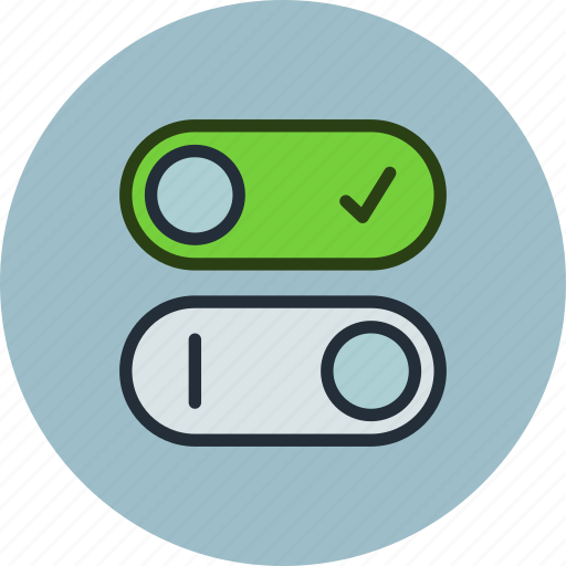 Control, settings, toggle, switches, turn off, turn on icon - Download on Iconfinder