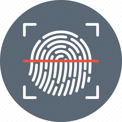 Biometric, finger, fingerprint, password, scan, security, touch icon - Download on Iconfinder