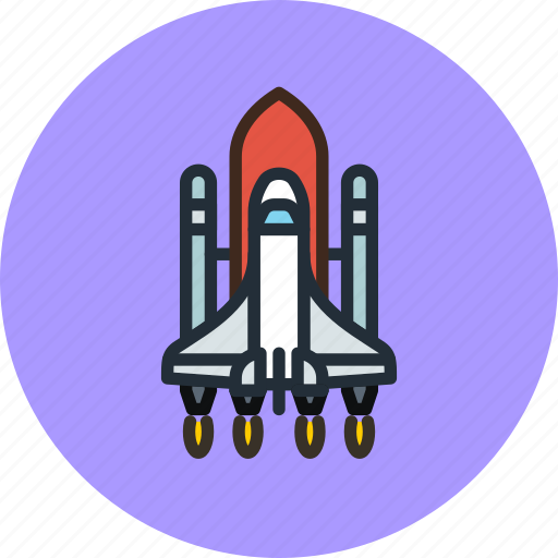 Launch, rocket, shuttle, spaceship icon - Download on Iconfinder
