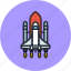 launch, rocket, shuttle, spaceship 