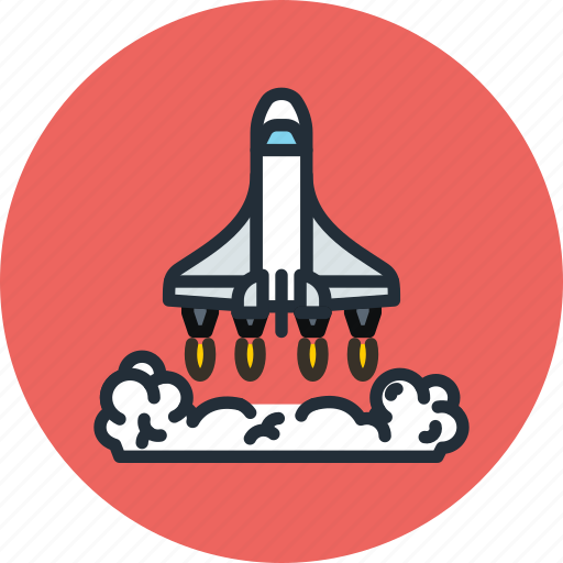 Launch, shuttle, space, transport, spaceship icon - Download on Iconfinder