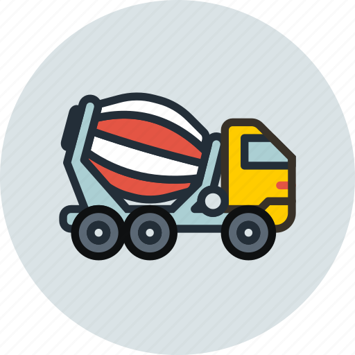 Bulk, cement, construction, transport, truck, vehicle icon - Download on Iconfinder