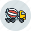 bulk, cement, construction, transport, truck, vehicle 