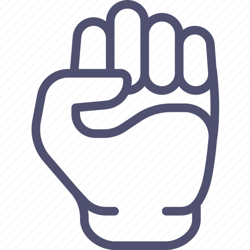 Fist, hand, knuckle, will, willpower icon - Download on Iconfinder