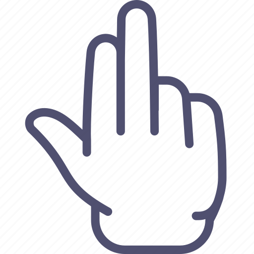 Fingers, grab, hand, palm, three icon - Download on Iconfinder
