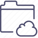 cloud, files, folder, storage