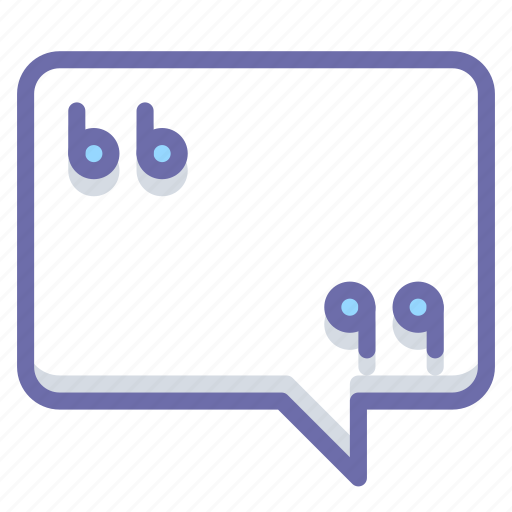 Bubble, message, quote icon - Download on Iconfinder