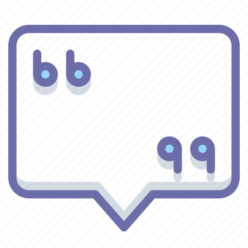 Bubble, message, quote icon - Download on Iconfinder