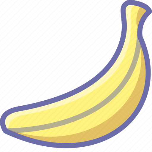 Banana, food icon - Download on Iconfinder on Iconfinder