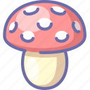 amanita, mushroom
