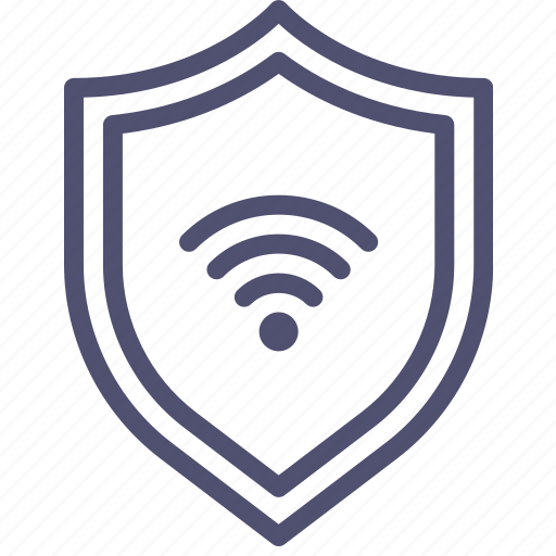 Connection, firewall, internet, protection, security, shield, wifi icon - Download on Iconfinder