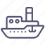 ship, steamboat, steamship, vessel 