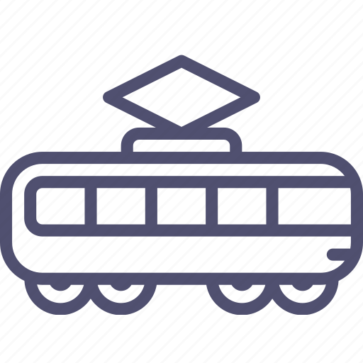 Railroad, tramway, transport, railway icon - Download on Iconfinder