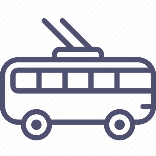 Transport, trolleybus icon - Download on Iconfinder