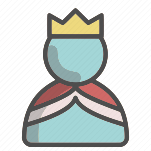 Crown, unisex, avatar, king, profile, emperor, empress icon - Download on Iconfinder