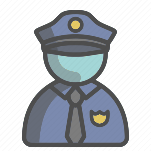 Police, uniform, unisex, avatar, profile, profession, officer icon - Download on Iconfinder