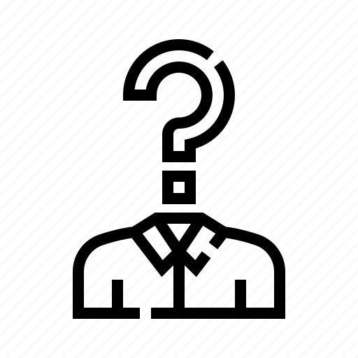 Unknown, user, secret, question, anonymous, person, mystery icon - Download on Iconfinder