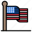 american, flag, thanksgiving, usa 