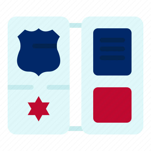 American, book, shield, star icon - Download on Iconfinder
