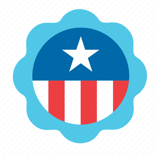 4th july, america, american, badge, elections, united states, usa icon - Download on Iconfinder