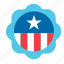 4th july, america, american, badge, elections, united states, usa 