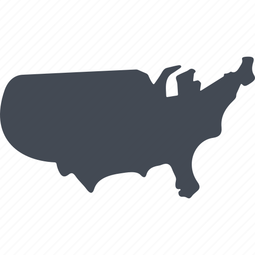 America, country, landmarks, states, united, united states map, usa icon - Download on Iconfinder