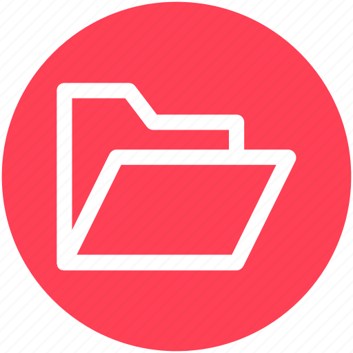 Documents, folder, open folder, opened icon - Download on Iconfinder