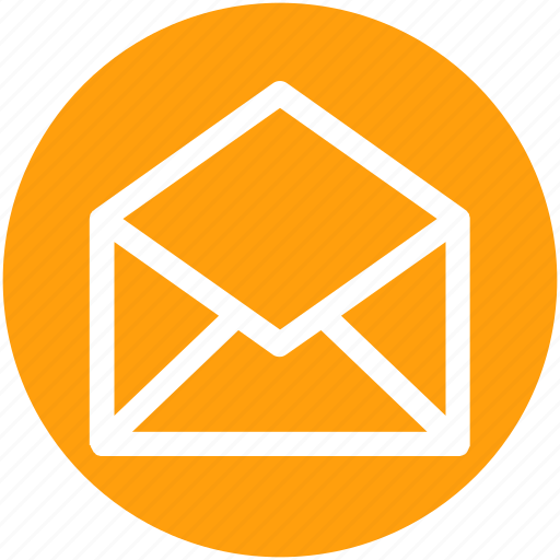 Envelope, messaging, open, sign icon - Download on Iconfinder