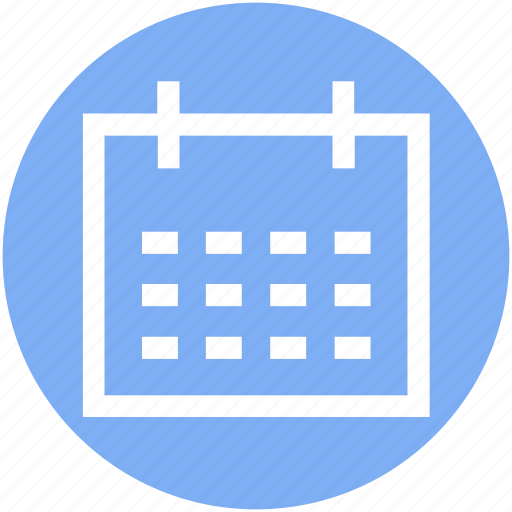 Calendar, date, day, schedule, time, time frame, year book icon - Download on Iconfinder