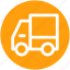 delivery van, transport, van, vehicle 