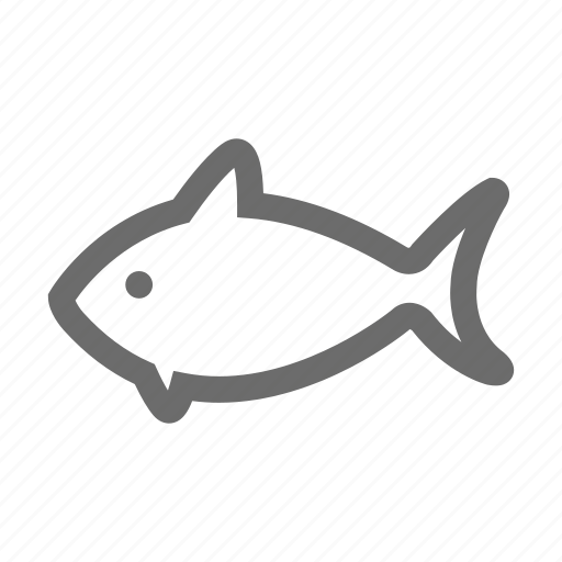 Bold, fish, general, sign, stroke, universal icon - Download on Iconfinder