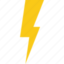 arrow, flash, lightning, thunder, weather