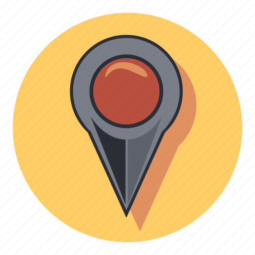 Pin, gps, location, map, marker, navigation icon - Download on Iconfinder