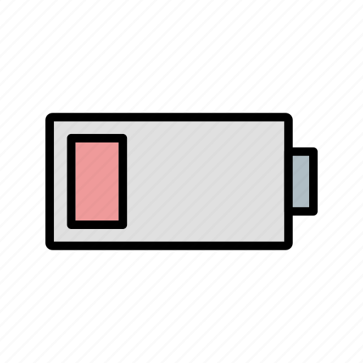 Battery, charge, low icon - Download on Iconfinder