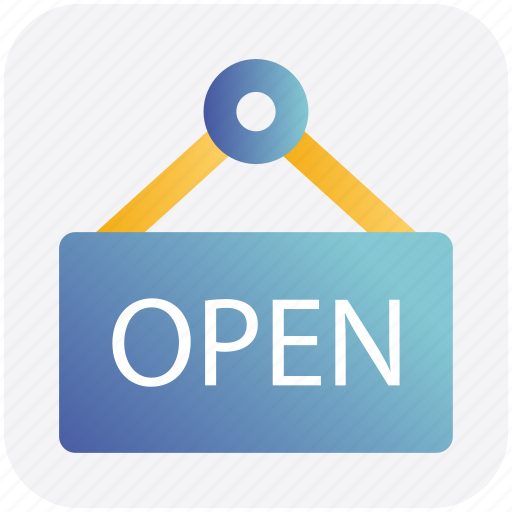 Board, open, shop, shop board, sign board icon - Download on Iconfinder