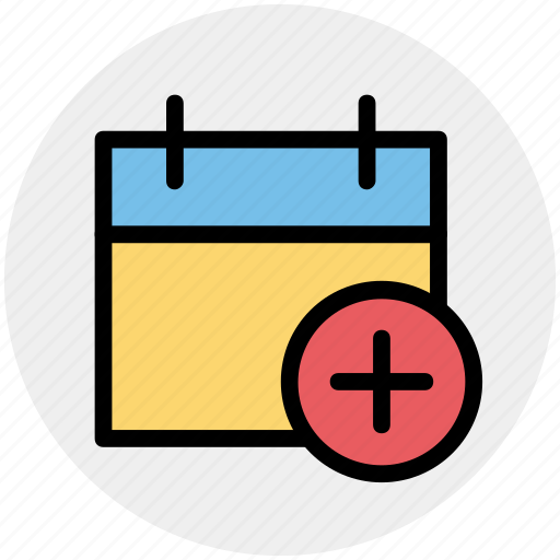 Add, agenda, appointment, calendar, day, plus sign icon - Download on Iconfinder