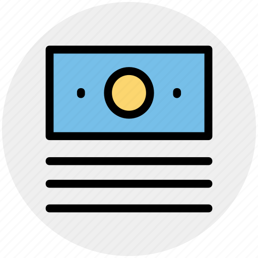 Cash, dollar, dollar notes, dollars, money, notes icon - Download on Iconfinder