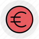 coin, currency, euro, euro coin, money