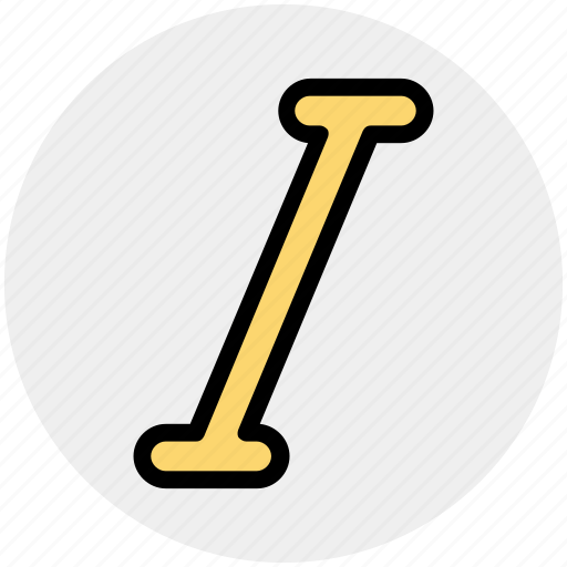Edit, font, italic, text icon - Download on Iconfinder