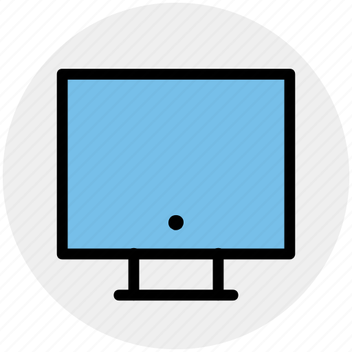 Computer, display, lcd, led, monitor, screen, tv icon - Download on Iconfinder