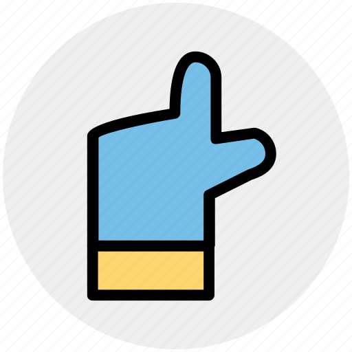 Finger, hand, pointing, show, up, up hand icon - Download on Iconfinder