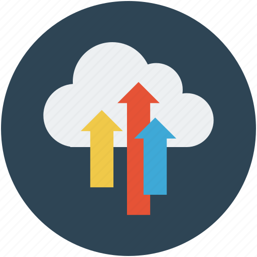 Cloud and upload signs, cloud computing, cloud network, cloud upload, cloud uploading icon - Download on Iconfinder