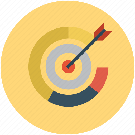 Aim, dart on dartboard, dartboard, goal, success icon - Download on Iconfinder