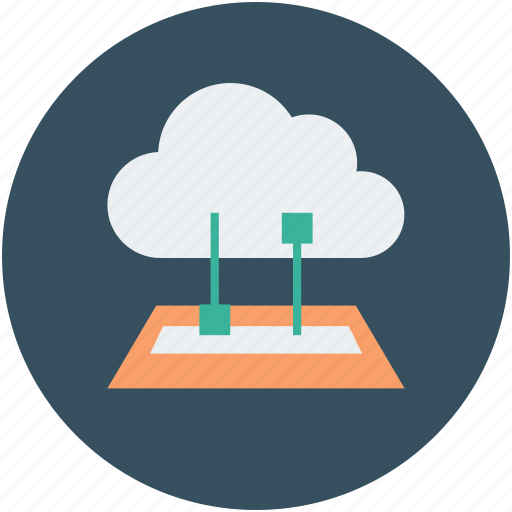 Cloud computing concept, cloud network, cloud technic, cloud technology, icloud icon - Download on Iconfinder