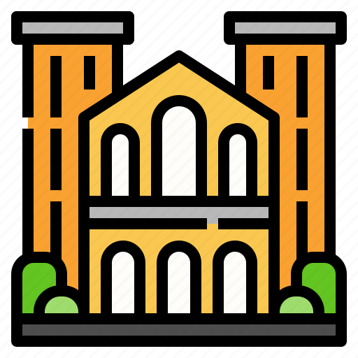 Architecture, building, city, college, university icon - Download on Iconfinder