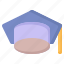 education, graduation, hat, mortarboard, university 